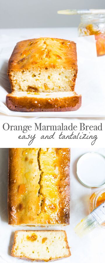 Orange Marmalade Bread: a quick, one-bowl recipe that tastes amazing! Recipe via MonPetitFour.com Breakfast Bread Healthy, Orange Recipe, Bread Quick, Yeast Recipes, Recipe Bread, Bread Healthy, Marmalade Recipe, Bread Breakfast, Tea Bread