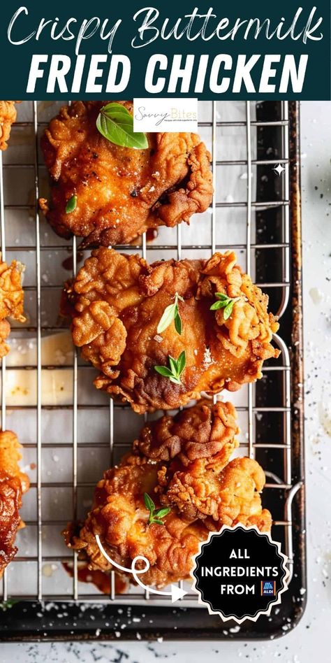 Make this boneless fried chicken with buttermilk marinade for an easy, crispy chicken recipe. Perfect for sandwiches or dipping on game day. Fried Chicken Thighs Boneless, Fried Chicken With Buttermilk, Fried Chicken Boneless, Chicken With Buttermilk, Boneless Fried Chicken, Easy Crispy Chicken, Buttermilk Marinade, Healthy Fried Chicken, Chinese Lemon Chicken