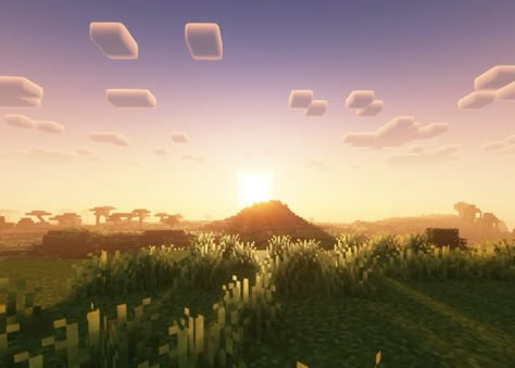 Minecraft scenery by me !! Minecraft Shaders Wallpaper, Minecraft Shaders Aesthetic, Minecraft Sunset, Minecraft Scenery, Minecraft Park, Minecraft Background, Minecraft Painting, Minecraft Landscape, Minecraft Stream