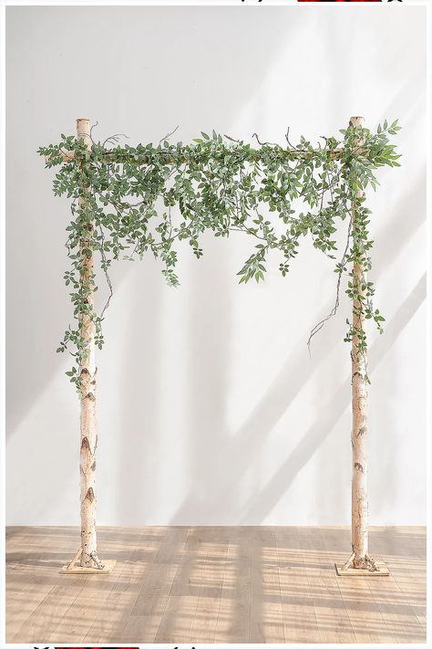 Winter Wedding Arch - Lack of Time? Stop searching and buy it from Amazon.com - Visit IMMEDIATELY!! Wedding Arch Alternative, Green Wedding Arch, Greenery Wedding Arch, Winter Wedding Arch, Simple Wedding Arch, Bougainvillea Wedding, Ceremony Arches, Wedding Arches Outdoors, Wedding Archway