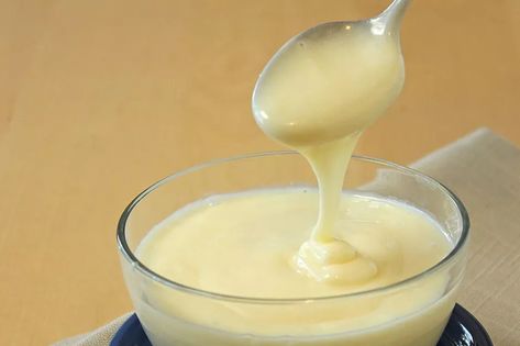 Homemade Sweetened Condensed Milk Sweetened Condensed Milk Desserts, Condensed Milk Substitute, Evaporated Milk Substitute, Condensed Milk Desserts, Homemade Sweetened Condensed Milk, Homemade Condensed Milk, Sweetened Condensed Milk Recipes, Condensed Coconut Milk, Sweet Condensed Milk