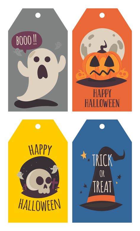 Halloween Goodie Bag Name Tags Halloween Goodie Bag Tags Printable, Tags Printable, Happy Halloween Tags, Halloween Name Tags Printable Free, Halloween Tags Ideas, Halloween Package Ideas, Halloween Name Tags, Halloween Gift Tags Printable Free, Halloween Goody Bags