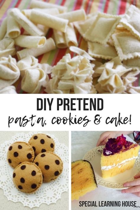 Diy Grocery Store For Kids, Pretend Food Diy, Kindy Activities, Sensory Tent, Felt Pasta, Play Food Diy, Diy Pretend Play, Kids Play Food, Play Grocery Store