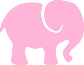 Elephant clip art - vector clip art online, royalty free & public domain Pink Printables, Elephant Stencil, Elephant Clip Art, Elephant Silhouette, Silhouette Stencil, Stencil Patterns, Elephant Art, Button Art, Stencil Art