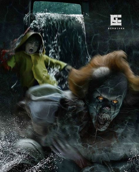 Horror Movie Artwork, Georgie It, Pennywise And Georgie, Terror Movies, Primal Fear, It 2017, Pennywise The Clown, Movie Artwork, Film Genres