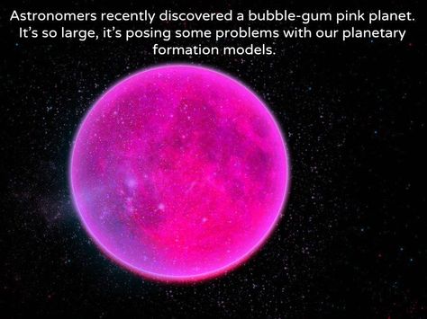 Pink planet Space Knowledge, English Poems, Pink Planet, Hex Girls, Astronomy Facts, The Color Pink, Space Facts, Gas Giant, Space Planets