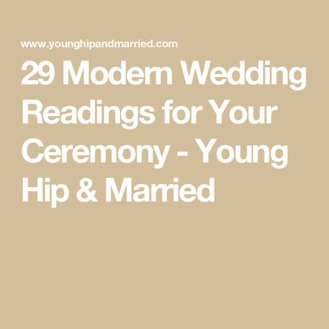 29 Modern Wedding Readings for Your Ceremony - Young Hip & Married Ceremony Readings, Wedding Ceremony Readings, Wedding Readings, I Saw The Light, Love Actually, Adventure Elopement, Wedding Vows, Elopement Photography, How To Get Rich