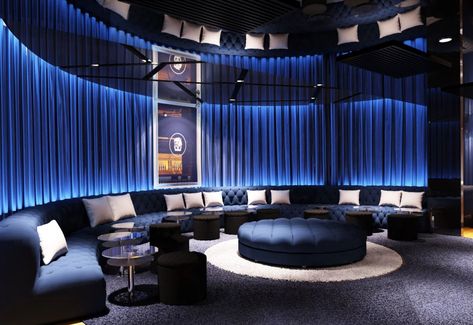 Disco Bar, Home Theater Room Design, Modern Restaurant Design, Karaoke Room, Theater Room Design, Corporate Interior Design, Nightclub Design, Lounge Club, Pub Design