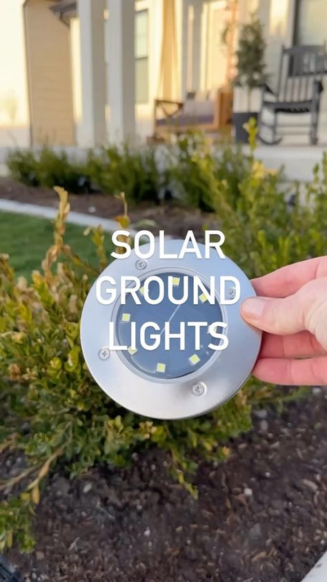 Brooke Larsen - DIY & Home (@brooke_startathome) • Instagram photos and videos Solar Ground Lights, Solar Landscape, Outdoor Solar Lights, Spring Sale, Google Docs, Landscape Lighting, Solar Lights, Google Workspace, Sign In