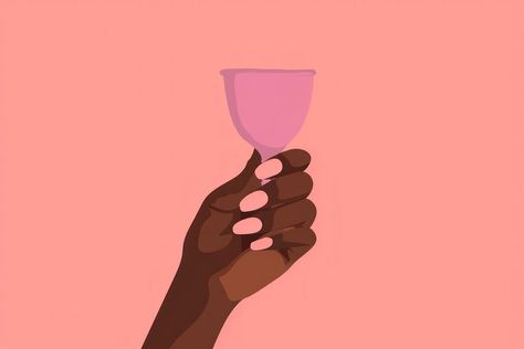 Menstrual Cup Aesthetic, Light Purple Aesthetic, Cup Aesthetic, Woman Hand, Menstrual Cup, Purple Aesthetic, Download Free Images, Royalty Free Photos, Free Image