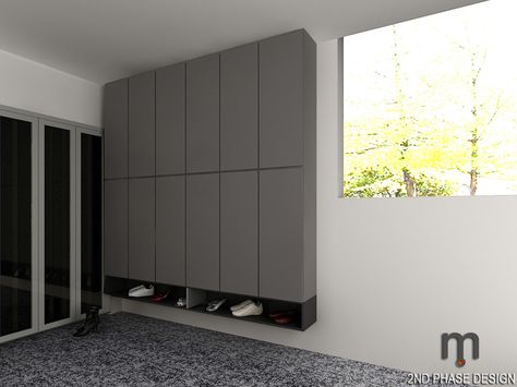 Modern Shoes Cabinet Design, House Entrance Shoe Storage, Shoes Cabinet Outdoor, Shoes Carbinet, Outside Shoe Storage Ideas Porches, Floating Shoe Cabinet, Shoes Cabinet Design Entrance, Foyer Cabinet Entryway, Entrance Shoe Storage Ideas Modern