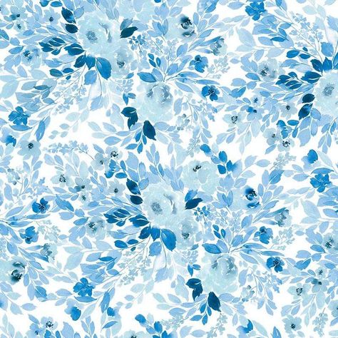 scrapbook paper image features small blue watercolor florals. Blue Scrapbook Ideas, Scrapbook Pattern Paper, Grandma Scrapbook, Pattern Paper Scrapbook, Blue Scrapbook Paper, Scrapbook Paper Designs, Blue Watercolor Flowers, Printable Paper Patterns, Blue Widget