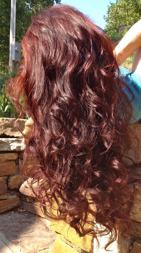 Gallimaufry Grove: How to Henna Your Hair - I've been using the exact product, but mixing it with Indigo and Amla to keep it closer to my natural hair color. Yay, Henna! Red Henna Hair, Pelo Color Borgoña, Pelo Color Vino, Cherry Red Hair, Dyed Curly Hair, Wine Red Hair, Wine Hair, Red Hair Inspo, Red Curly Hair