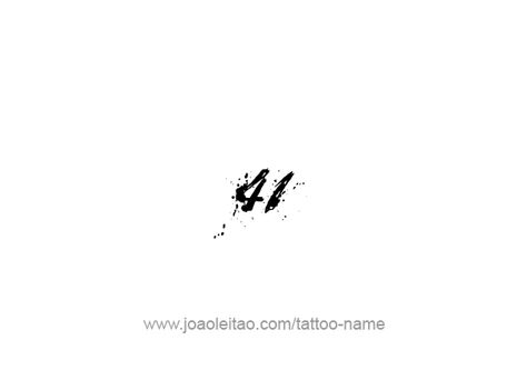 Forty One-41 Number Tattoo Designs - Page 4 of 4 - Tattoos with Names Best Tattoo Fonts, Tattoos With Names, Number Tattoos, Number Tattoo, Tattoo Script, Design Number, Awesome Tattoos, Name Tattoos, Tattoo Placement