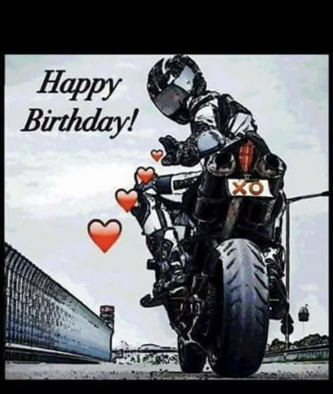 Bb te deseo un lindo día tqm Happy Birthday Biker, Happy Birthday Motorcycle, Birthday Motorcycle, Happy Birthday Flower Cake, Men Pics, Happy Birthday Beer, Motorcycle Birthday, Happy Birthday Man, Birthday Greetings Friend