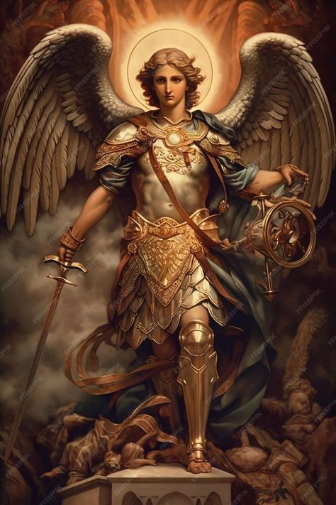 Samael Archangel, Archangel Michael Wallpaper, Arc Angel Michael, St Gabriel Archangel, Aura Pictures, Dark Medieval, Saint Gabriel, Archangel Gabriel, Consciousness Art