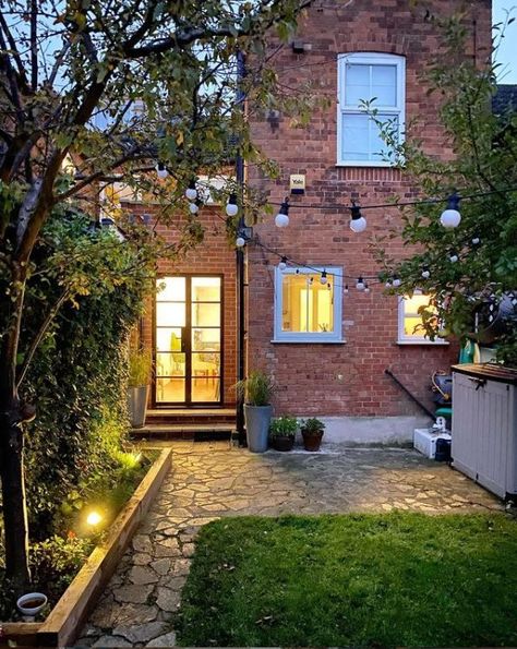 Thanks to our lovely customer @end_of_the_row for sharing this fantastic photo using our railway sleepers to create a raised garden border in her Victorian terrace garden. #victorianterrace #gardenborder #railwaysleepers #raisedbed #flowerbed Victorian Terrace Garden Back, Victorian Terrace Garden, Railway Sleepers Garden, Sleepers In Garden, Unwritten Rules, Victorian Terrace House, Sliding Folding Doors, Railway Sleepers, Back Garden Design