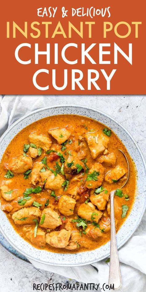 Whole 30 Curry, Paleo Curry Recipes, Instant Pot Curry Chicken, Best Chicken Curry, Instant Pot Curry, Best Chicken Curry Recipe, Paleo Curry, Curry Chicken Recipe, Chicken Curry Recipe