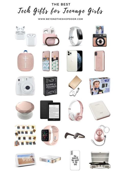 Tech Gifts For Her, Tech Gifts For Teenagers, What To Ask For Christmas Teenage Girl, Good Christmas Gifts For Teenagers, 15 Birthday Gifts, Gifts Teenage Girl, Tech Wishlist, Teenage Gifts, 15 Birthday Gift Ideas