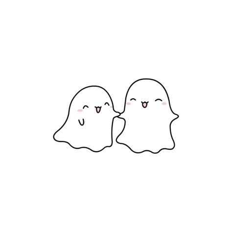 Mini Ghost Tattoo Couple, Cute Doodles Ghost, Cute Ghost Couple Drawing, Gost Drawings Halloween, Ghost Couple Drawing, Couple Doodles Cute, Love Doodles Aesthetic, Cute Love Doodles Couples, Ghost Doodle