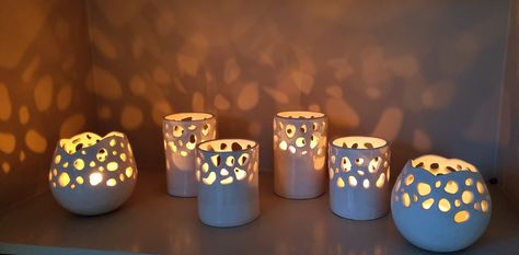 Handmade Gifts For Grandma, White Candle Holder, Table Centerpiece Wedding, Round Candle Holder, White Candle Holders, Ceramic Lantern, Centerpiece Wedding, White Candle, Candleholder Centerpieces