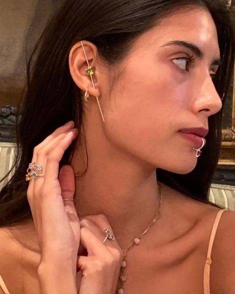 BRANDON on Instagram: “Last earpin left on @basic.space 💎💎🔮🔮 and only a few lip rings left!🌹🌹” Daniela Garza, Lip Rings, Ear Pins, Lip Ring, Jewelry Inspo, Pretty Woman, Ear Cuff, Mood Board, Sunglasses