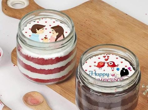 Cake in a Jar is like , love in a Jar 😋😍 Call us @ *9466550044* #BdaCelebration #jarcake #customisedcakes #customised #desserts #redvelvet #chocolatecake #anniversary #celebration #birthdaycake #sweetcravings Jar Cake Ideas, Mason Jar Cakes, Jar Cake, Cake Jars, Unique Jars, Butterfly Cake Topper, Cake In A Jar, Dessert In A Jar, Butterfly Cake