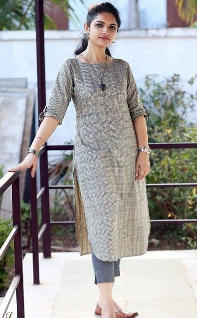 Latest 32 Indian Formal Wear For ladies For Office (2022) Kurta Baju Designs Women, Cotton Kurti Designs For Office Wear, Formal Kurtis For Women For Office, Long Kurta Designs, Indian Formal Wear, Office Wear Women Work Outfits, Office Outfits Women Casual, Office Wear Dresses, Formal Wear Women