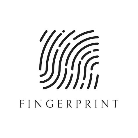 Finger Print Illustration, Finger Print Logo Design, Finger Print Design, Fingerprint Logo Design, Finger Print Pattern, Thumb Print Art, Fingerprint Logo, Museum Logo, Education Logo Design