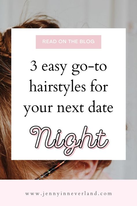 Struggling with what to do with your hair on date nights? Here are some easy and cute hairstyles that will make you look fabulous for date night! #hair #hairstyles Date night ideas Hairstyles For Date Night, Hairstyles For Date, Different Hair Cut, Baylage Hair, Date Night Hair, Night Hair, Fantasy Universe, Milkmaid Braid, Really Short Hair