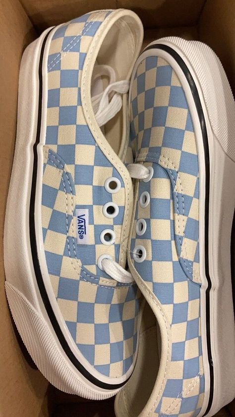 Vans Aesthetic, Checkerboard Vans, Harry Core, Dr Shoes, Blue Vans, Aesthetic Shoes, Shoe Inspo, Swag Shoes, Dream Shoes