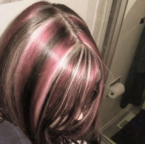 Skunk Hair, Hair Color Streaks, Hair Streaks, Dyed Hair Inspiration, Pretty Hair Color, Hair Stylies, Dye My Hair, Hair Dye Colors, Hair Reference