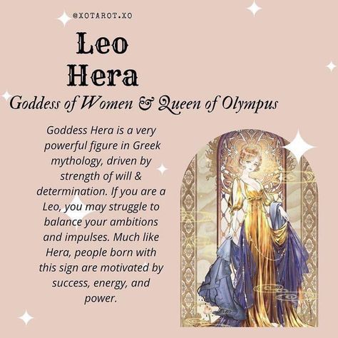 Hera Greek Goddess, Goddess Divine Feminine, Birth Month Symbols, Zodiac Leo Art, Hera Goddess, Greek Goddesses, Leo Woman, Womb Healing, Astrology Leo