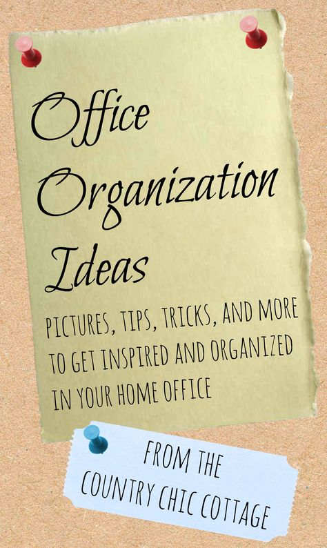 Office and craft room organizing ideas -- get tons of great pictures and ideas in one place. Craft Room Organizing Ideas, Room Organizing Ideas, Craft Room Organizing, Office And Craft Room, Office Organization Ideas, Office Organization At Work, Cottage Style Kitchen, Country Chic Cottage, Organizing Time