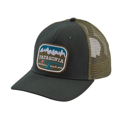 Western Trucker Hats, Outdoor Hats Men, Patagonia Trucker Hat, Mens Patagonia, American Fighter Shirts, Mens Western, Mens Trucker Hat, Outdoor Hats, Hat Patches