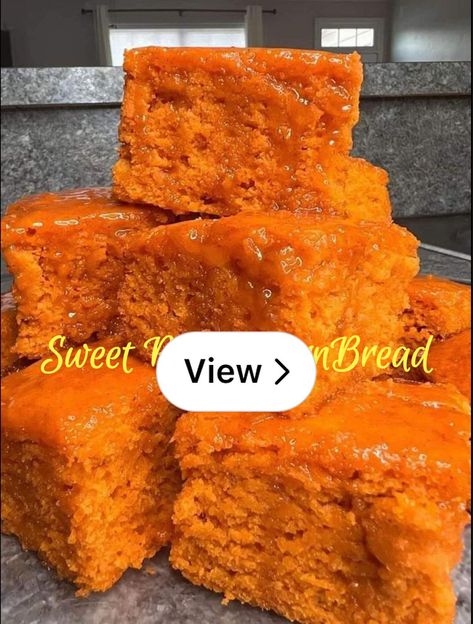 Dessert Cornbread, Sweet Potato Cornbread Jiffy, Sweet Potato Cornbread Recipes, Sweet Potato Cornbread, New Dinner Ideas, Cornbread Recipes, Thanksgiving 2024, New Dinner, Honey Glaze