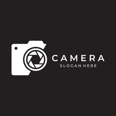 Photography camera logo, lens camera shutter, digital, line, professional, elegant and modern. Logo can be used for studio, photography and businesses. Using vector illustration editing templates. Camera Shutter Logo, Camera Lens Logo, Editing Templates, Lens Logo, Camera Shutter, Camera Logo, Lens Camera, Creative Lettering, Music App