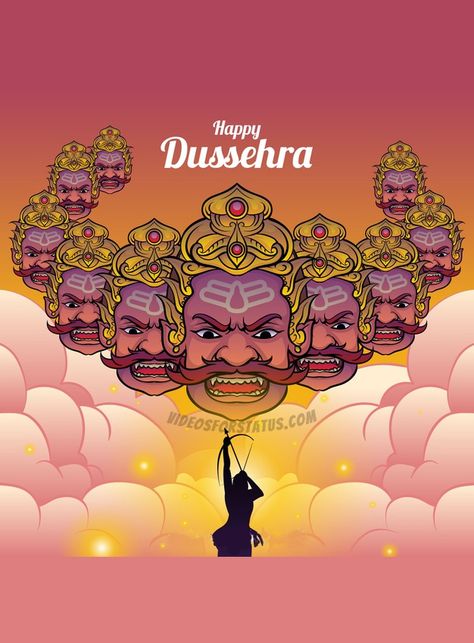 Thoughts Decoration, Dashahara Images, Dushera Creative Post, Dussehra Photos, Dussehra Illustration, Chamba Rumal, Dushera Wishes, શ્રી રામ, Dussehra Background