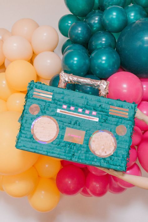 80s 90s Party Ideas, 80s Birthday Party Theme, 80s Party Ideas, 80s Birthday Party, Unique Birthday Party Themes, Candy Invitations, Eighties Party, 90s Party Ideas, 80s Birthday