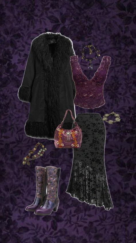 #fashion #whimsigoth #outfits #90s #clothes #whimsi #whimsical Whimsigoth Aesthetic Clothes, Whimsigoth Outfits Casual Plus Size, Whimsigoth Party Outfit, Whimsigoth 90s Outfit, Whimsical Goth Style, Whimsigoth Work Outfits, Whimsigoth Outfits Winter, Whimsi Gothic Outfits, 90s Witch Aesthetic Outfits