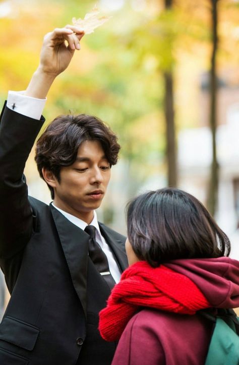 Goblin The Lonely And Great God, Crush Movie, Goblin Gong Yoo, Goblin Korean Drama, Goblin Kdrama, Tv Series Quotes, Korean Drama Romance, Drama Songs, Up To The Sky