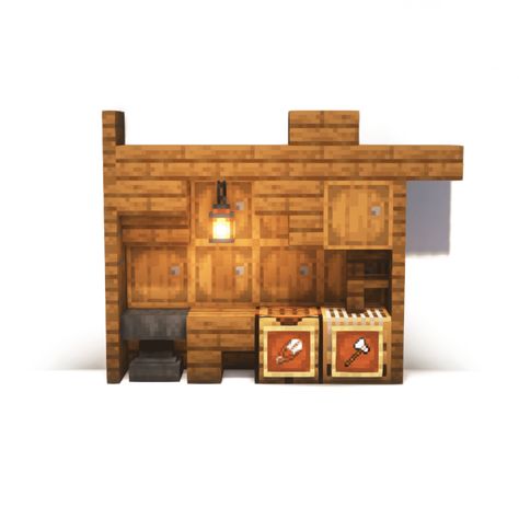 Minecraft Smithing Room, Minecraft Storage Room Ideas, Minecraft Storage Room, Minecraft Halloween Ideas, Minecraft Storage, Minecraft Challenges, New Modern House, Minecraft Interior, Minecraft Structures