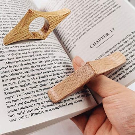 Writers Gifts, Hand Reading, Book Page Holder, Thumb Book, Librarian Gifts, Novel Reading, Reading Bookmarks, Page Holder, Book Press