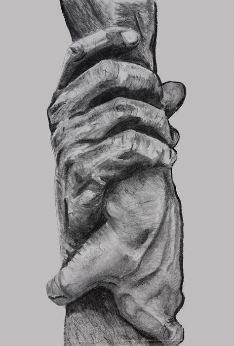 Charcoal and Pencil Fine Art Print of hands holding each other. £20 for an A5 Giclee Print, £30 for an A4 Giclee Print, £40 for an A3 Giclee Print on www.sophielatifa.com. Original artwork and commissions also available. Perfect as personal and special gifts for loved ones. Check out this and more artwork available on www.sophielatifa.com. #artprints #monochromeartwork #blackandwhiteprints #modernart #interiordesignideas #giftideas Charcoal Hands, Charcole Drawings, Simple Art Drawings, Charcoal Artists, Drawings Inspo, Simple Drawing Ideas, Sketch Simple, Easy Tattoo, Holding Each Other