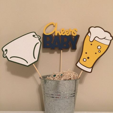 Hey, I found this really awesome Etsy listing at https://www.etsy.com/listing/457490158/3-pcs-hugs-and-chugs-centerpiece-huggies Shower Checklist, Baby Beer, Baby Shower Checklist, Baby Shower Party Themes, Man Shower, Baby Bash, Coed Baby Shower, Baby Themes, Baby Shower Diapers