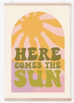 East End Prints, Here Comes The Sun, Mural Wall, Mural Wall Art, Small Print, Saved Items, Wall Print, Here Comes, Unframed Prints