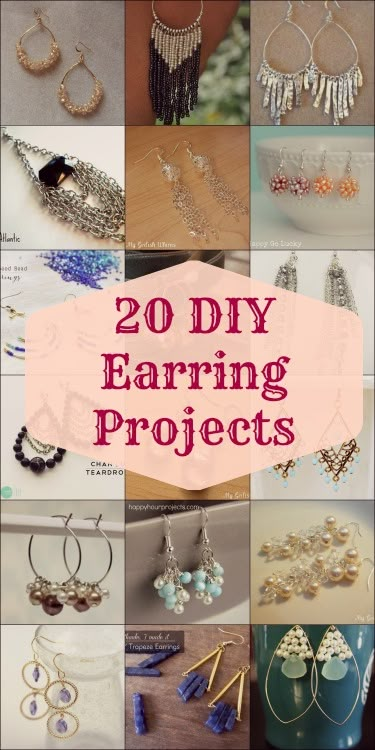 Anting Manik, Diy Jewelry To Sell, Diy Jewelry Making Tutorials, Diy Jewlery, Diy Earring, Earring Tutorial, Homemade Jewelry, Jewelry Making Ideas, Jewelry Making Tutorials