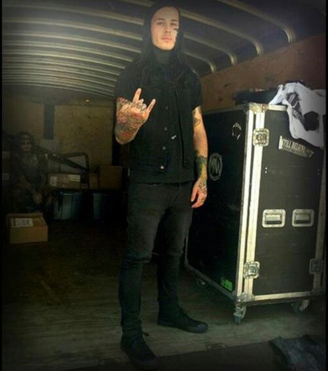 Ryan Sitkowski, Miw Band, Motionless In White, The Band, Chef's Jackets, Fangirl, I Know, Ghost, My Life