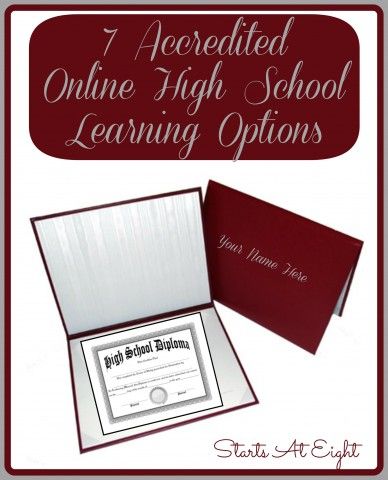 7 Accredited Online High School Learning Options - StartsAtEight Penn Foster High School, Online School Organization, Apologia Biology, Online Schooling, Connections Academy, Oak Meadow, Online High School, Online Degree Programs, Importance Of Time Management