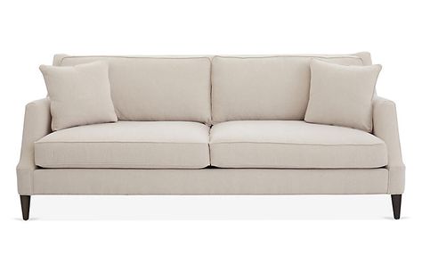 Elisha Sofa, Cream | One Kings Lane